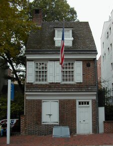 Photo of the Betsy Ross House, Philadelphia