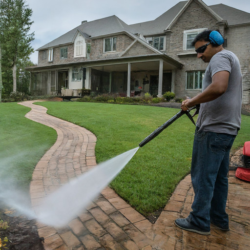 person power washing