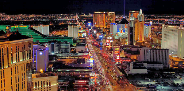 Las Vegas, Nevada at night