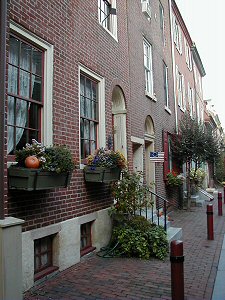 Photo of Elfreth's Alley, Philadelphia