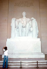 Lincoln Memorial in Washington, DC